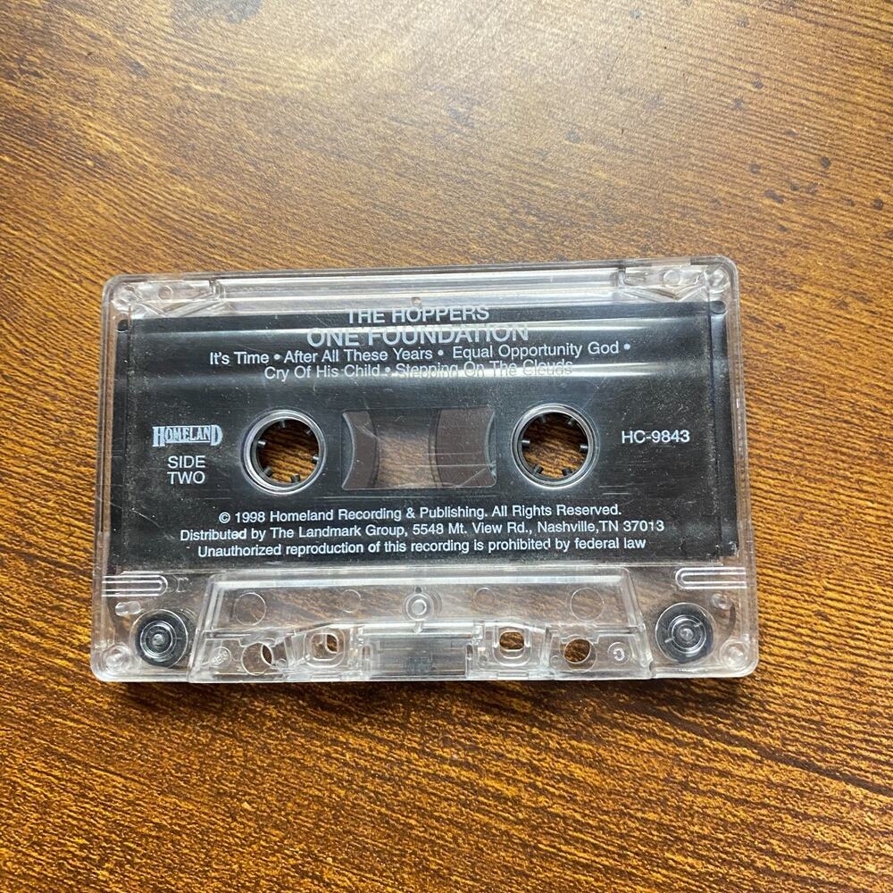 The Hoppers One Foundation Southern Gospel Music Cassette 1H07